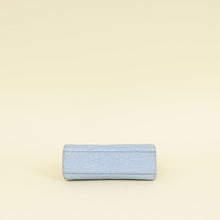 Fendi Light Blue Alligator Micro Peekaboo Mississippiensis Bag