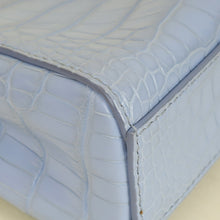 Fendi Light Blue Alligator Micro Peekaboo Mississippiensis Bag