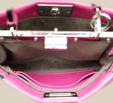 Fendi Magenta Peekaboo Micro Bag