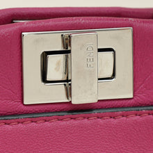 Fendi Magenta Peekaboo Micro Bag