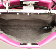 Fendi Magenta Peekaboo Micro Bag