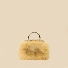 Fendi Bicolor Peekaboo Mini Fox Fur Python Bag