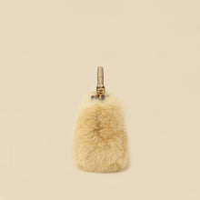 Fendi Bicolor Peekaboo Mini Fox Fur Python Bag