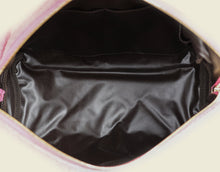 Fendi Lollypop Pink FF 1974 Embossed Medium Trapezoid Beauty Pouch