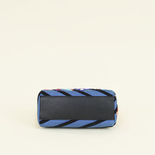 Fendi Blue Denim Bird Beaded Mini Peekaboo Bag