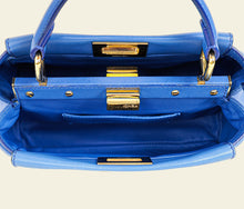 Fendi Royal Blue Peekaboo Mini Bag