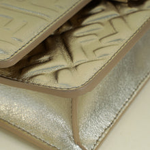 Fendi Metallic Gold Baguette Wallet On Chain