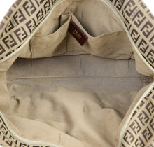 Fendi Tricolor Zucchino Shopping Tote Bag