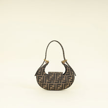 Fendi Tobacco FF Zucca Mini Cookie Bag