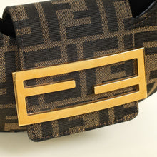Fendi Tobacco FF Zucca Mini Cookie Bag