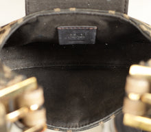 Fendi Tobacco FF Zucca Mini Cookie Bag
