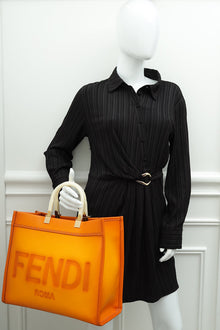 Fendi Orange Sunshine Medium Bag