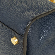 Fendi Navy Blue Peekaboo Selleria Essentially Mini Bag