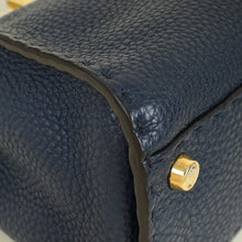 Fendi Navy Blue Peekaboo Selleria Essentially Mini Bag