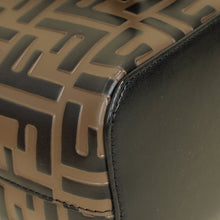Fendi Bicolor FF Embossed Mon Tresor Mini Bucket Bag