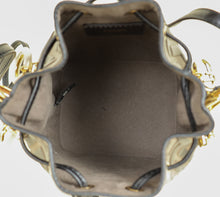 Fendi Bicolor FF Embossed Mon Tresor Mini Bucket Bag