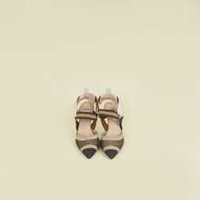 Fendi Multicolor Colibri Mesh Slingback Pump 38