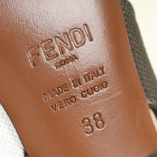 Fendi Multicolor Colibri Mesh Slingback Pump 38