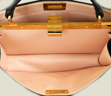Fendi Black Peekaboo Top Handle Bag