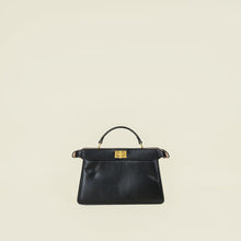 Fendi Black Peekaboo Top Handle Bag