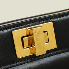 Fendi Black Peekaboo Top Handle Bag