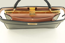 Fendi Black Peekaboo Top Handle Bag