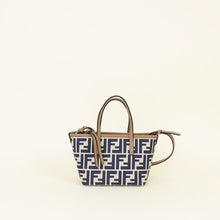 Fendi Tricolor FF Jacquard Mini Roll Bag