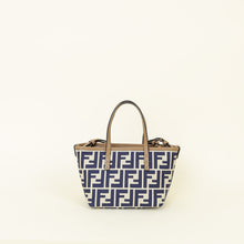 Fendi Tricolor FF Jacquard Mini Roll Bag