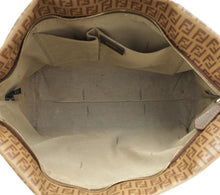 Fendi Brown Zucchino Superstar Tote Bag