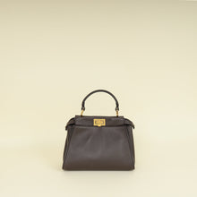 Fendi Dark Chocolate Peekaboo Mini Bag