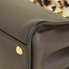 Fendi Dark Chocolate Peekaboo Mini Bag