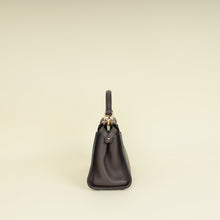 Fendi Dark Chocolate Peekaboo Mini Bag