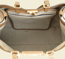 Fendi Brown Houndstooth FF Embroidered Peekaboo X-Tote Medium Bag