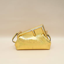Fendi Gold First Small Laminated Bag