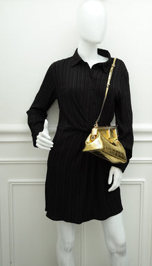 Fendi Gold First Small Laminated Bag