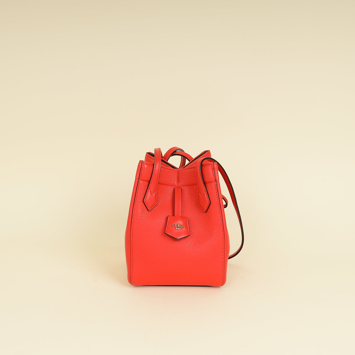 Fendi Red Origami Mini Bag