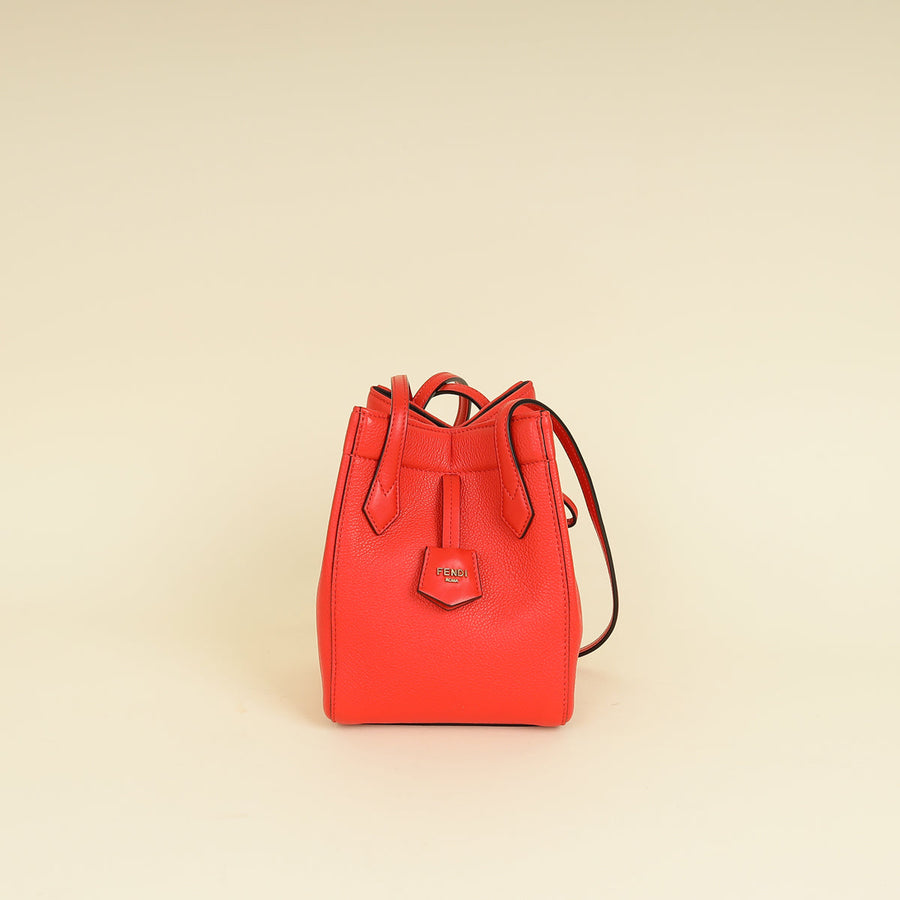 Fendi Red Origami Mini Bag