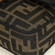 Fendi Tobacco FF Zucca Mini Baguette Bag