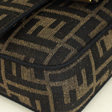 Fendi Tobacco FF Zucca Mini Baguette Bag