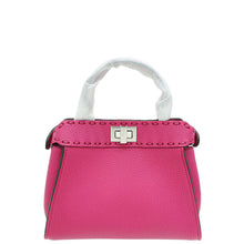 Fendi Fuchsia Selleria Peekaboo Mini Bag