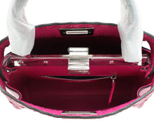 Fendi Fuchsia Selleria Peekaboo Mini Bag
