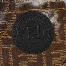 Fendi Brown FF Large Flat Wristlet Pouch