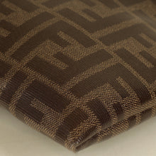 Fendi Brown FF Large Flat Wristlet Pouch
