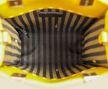 Fendi Yellow Mini Sunshine Shopper Bag