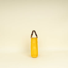 Fendi Yellow Mini Sunshine Shopper Bag