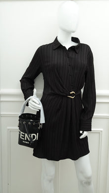 Fendi Black Mon Mini Tresor Bag