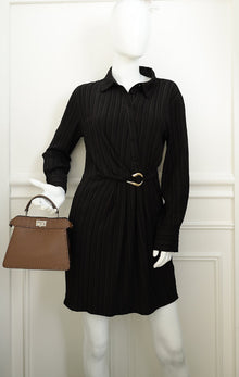 Fendi Brown Selleria Peekaboo ISeeU Petite Bag