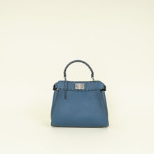 Fendi Navy Blue Selleria Mini Peekaboo Bag