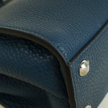 Fendi Navy Blue Selleria Mini Peekaboo Bag
