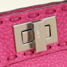 Fendi Dark Fuchsia Selleria Mini Peekaboo Bag